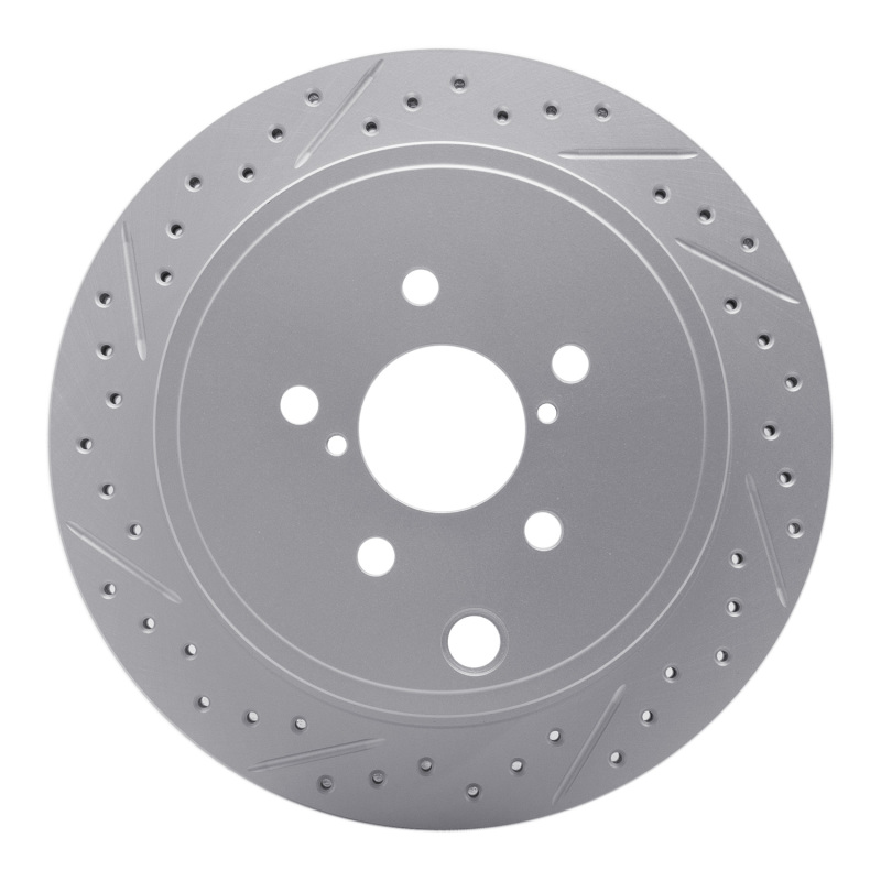 Scion FR-S Brake Rotor (1) - Rear Left - DFC - Drill & Slot, Geoperformance - `10-`25