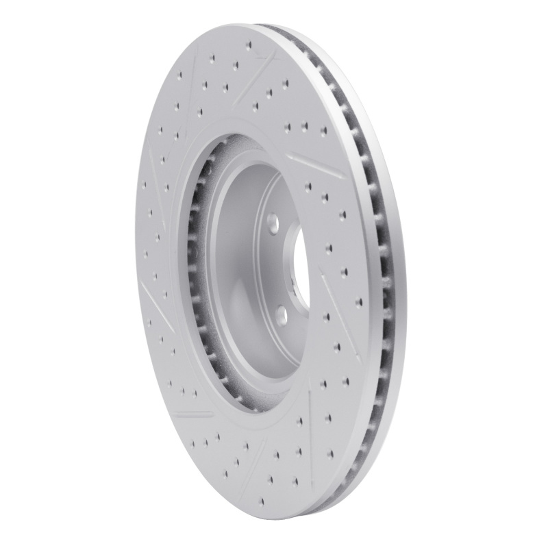 Scion FR-S Brake Rotor (1) - Front Right - DFC - Drilled & Slotted Geoperformance - `04-`25