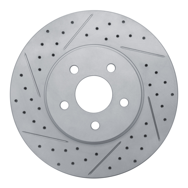 Ford Mondeo Brake Rotor (1) - Front Left - DFC - Drilled & Slotted Geoperformance - `01-`08