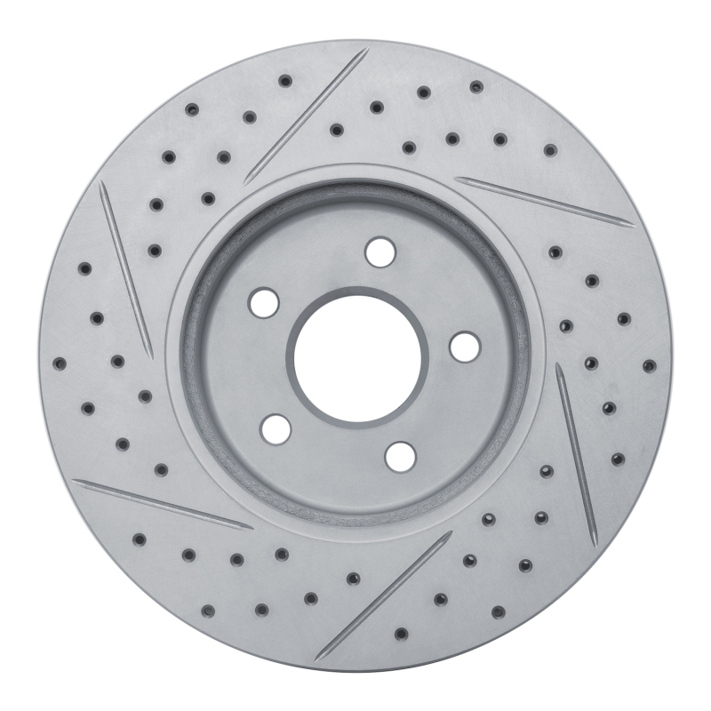 Ford Mondeo Brake Rotor (1) - Front Right - DFC - Drilled & Slotted Geoperformance - `01-`08