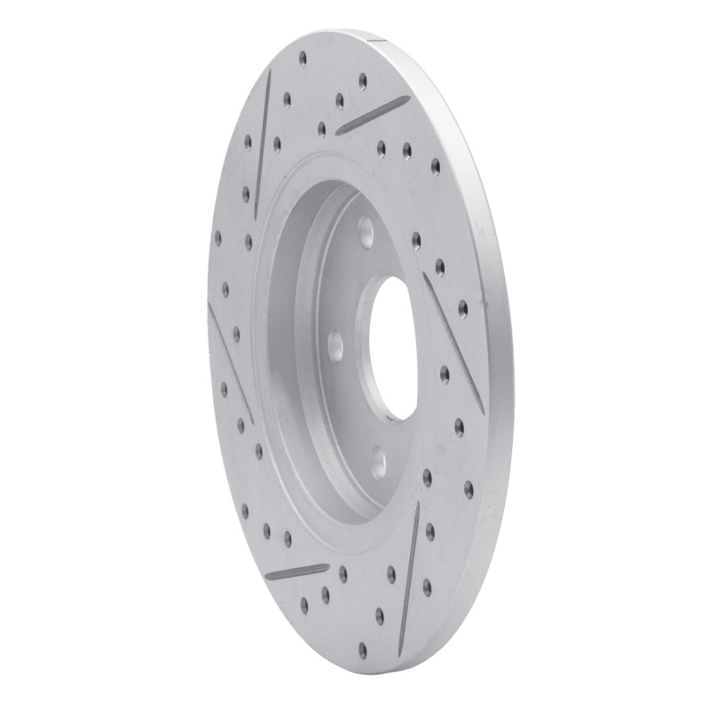 Ford Mondeo Brake Rotor (1) - Rear Right - DFC - Drilled & Slotted Geoperformance - `01-`08