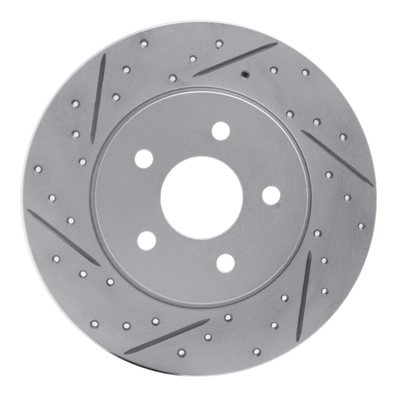 Ford Mondeo Brake Rotor (1) - Rear Right - DFC - Drilled & Slotted Geoperformance - `01-`08