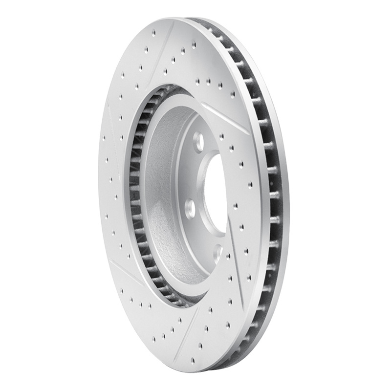 Volvo 850 Brake Rotor (1) - Front Right - DFC - Drilled & Slotted Geoperformance - `95-`04