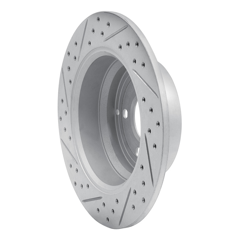 Volvo 850 Brake Rotor (1) - Rear Right - DFC - Geoperformance - Drilled & Slotted - `96-`04