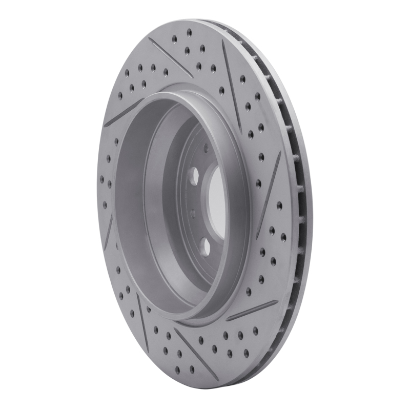 Volvo XC90 Brake Rotor (1) - Rear Left - DFC - Drilled & Slotted Geoperformance - `03-`14