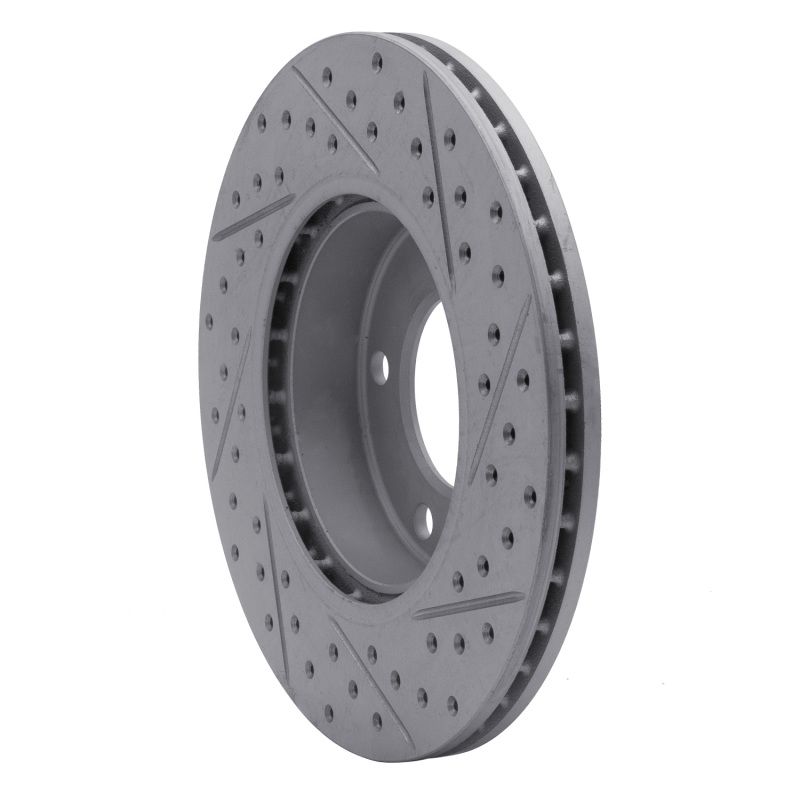 BMW 328I Brake Rotor (1) - Front Left - DFC - Drilled & Slotted Geoperformance - `91-`06