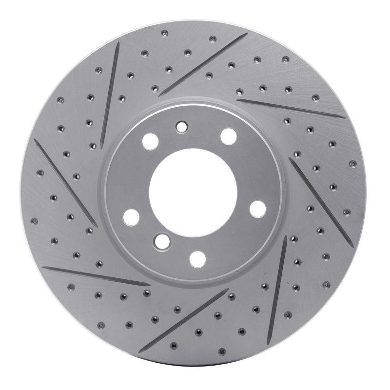 BMW 540I Brake Rotor (1) - Front Left - DFC - Geoperformance Rotor - Drilled & Slotted - `91-`01
