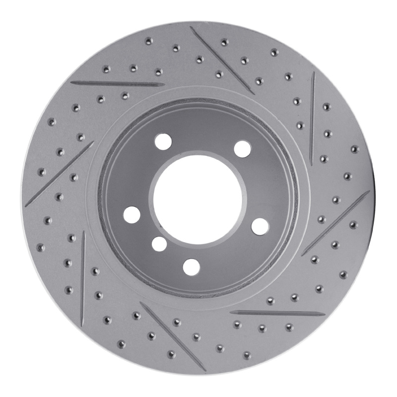 BMW 325Xi Brake Rotor (1) - Front Right - DFC - Geoperformance Rotor - Drilled & Slotted - `99-`08