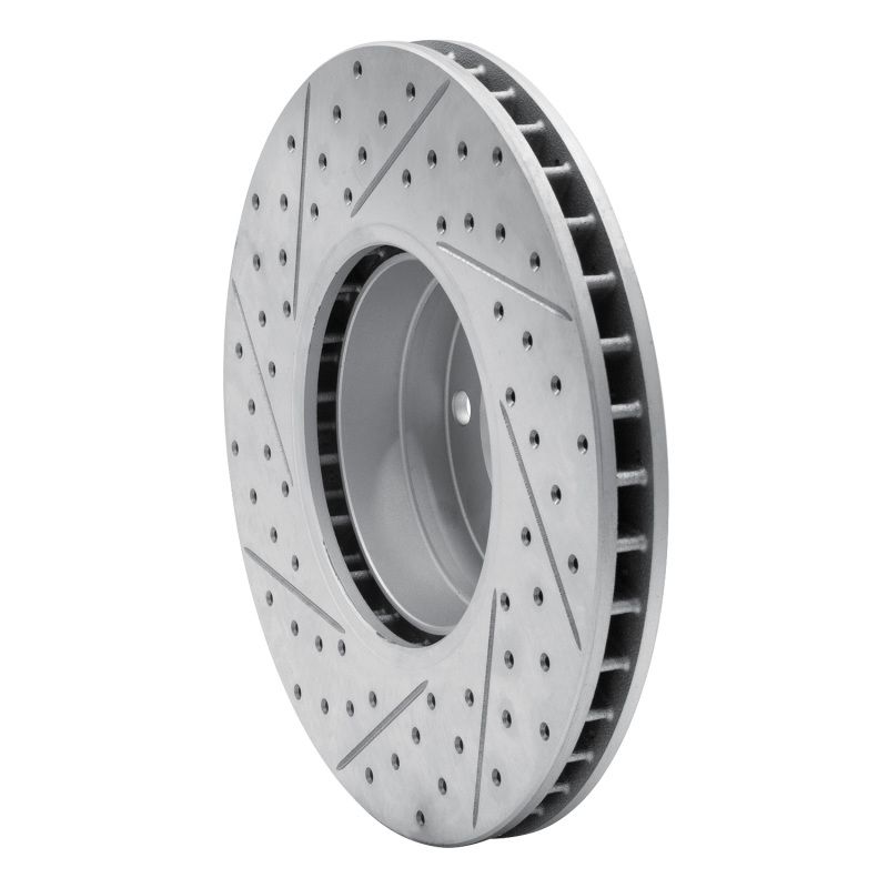 BMW 530I Brake Rotor (1) - Front Right - DFC - Drilled & Slotted Geoperformance - `00-`03