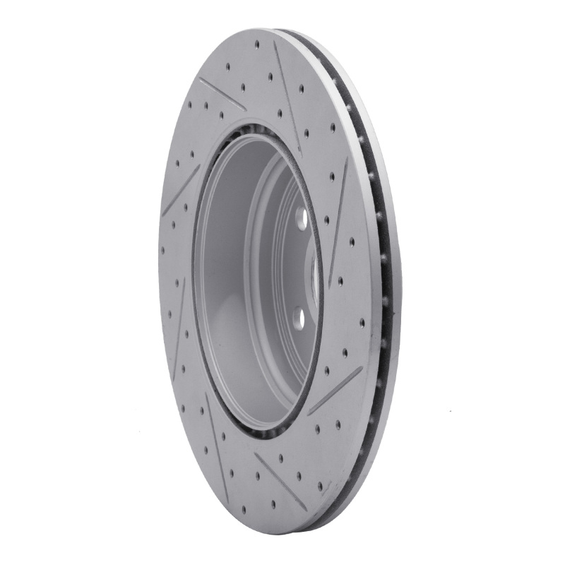 BMW Activehybrid 3 Brake Rotor (1) - Rear Left - DFC - Drilled & Slotted Geoperformance - `12-`20