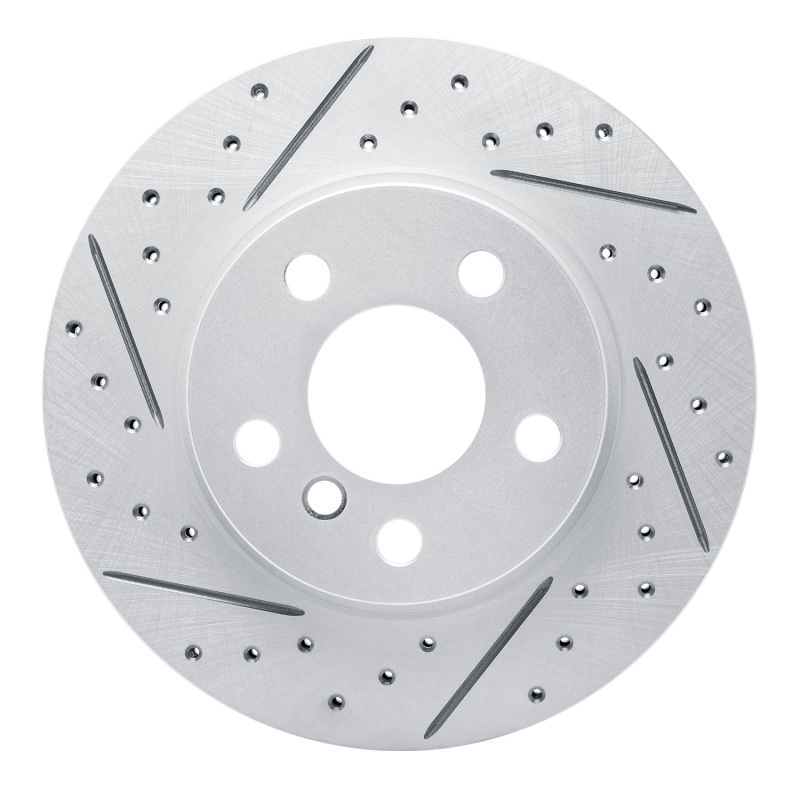 BMW I3 Brake Rotor (1) - Front Left - DFC - Drilled & Slotted Geoperformance - `14-`21