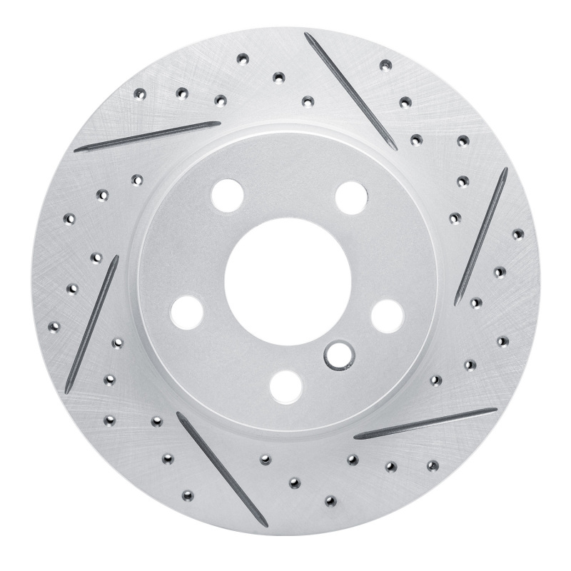 BMW I3 Brake Rotor (1) - Front Right - DFC - Drilled & Slotted Geoperformance - `14-`21