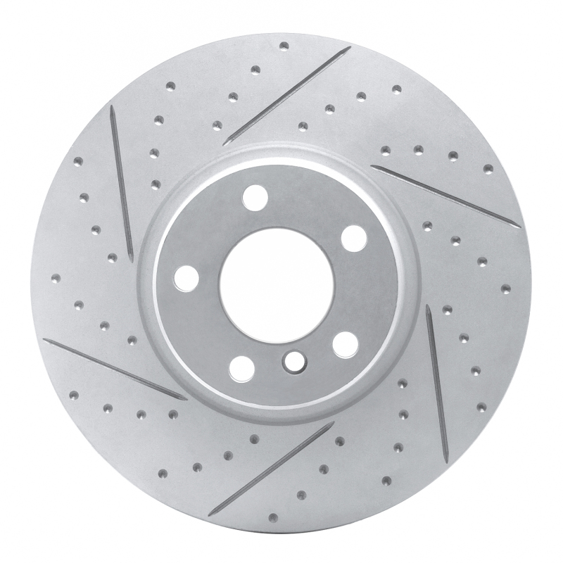 BMW X4 Brake Rotor (1) - Right Front - DFC - Drilled & Slotted Geoperformance - `16-`18