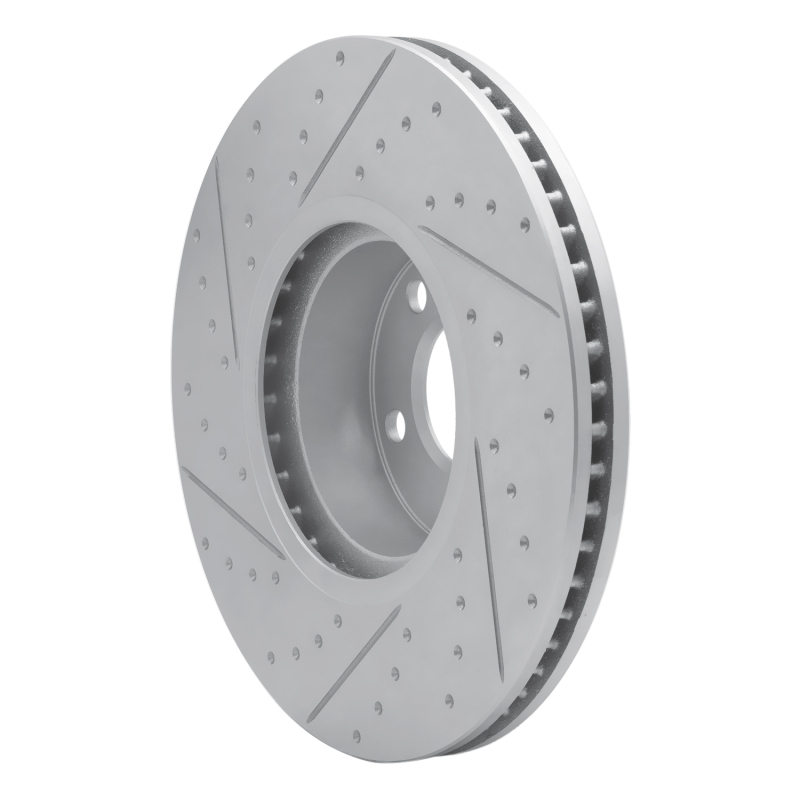BMW X4 Brake Rotor (1) - Left Front - DFC - Geoperformance Rotor - Drilled and Slotted - `16-`18