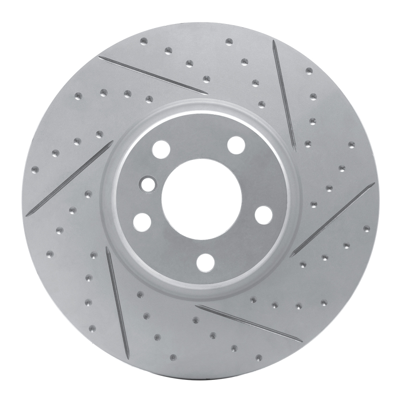 BMW X4 Brake Rotor (1) - Left Front - DFC - Geoperformance Rotor - Drilled and Slotted - `16-`18