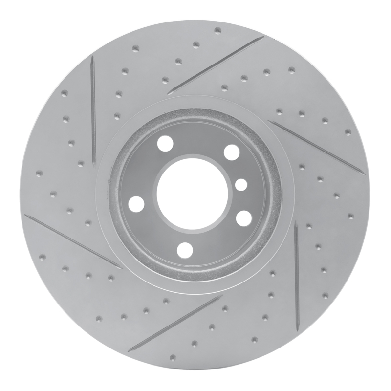BMW X4 Brake Rotor (1) - Left Front - DFC - Geoperformance Rotor - Drilled and Slotted - `16-`18