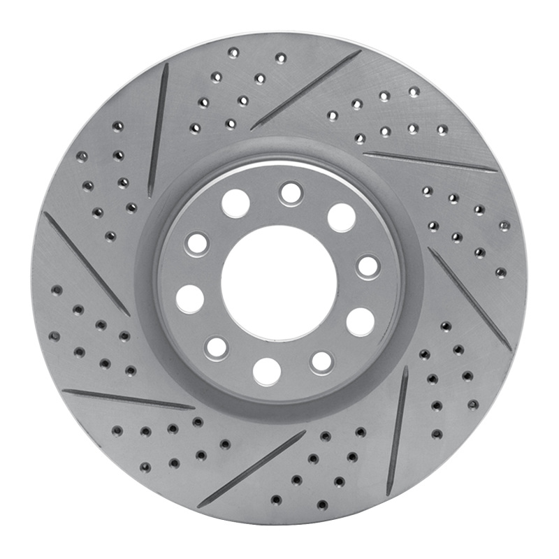Chrysler 200 Brake Rotor (1) - Front Left - DFC - Drilled & Slotted Geoperformance - `13-`23
