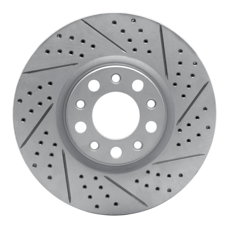 Chrysler 200 Brake Rotor (1) - Front Right - DFC - Geoperformance Drilled & Slotted - `13-`23