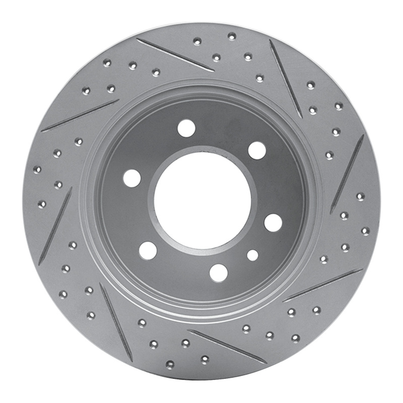 Dodge Sprinter Brake Rotor (1) - Rear Left - DFC - Drilled & Slotted Geoperformance - `06-`18