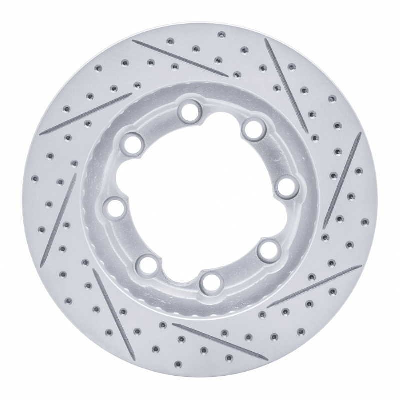 Chevrolet K3500 Brake Rotor (1) - Front Left - DFC - Geoperformance Rotors - Drilled & Slotted - `92-`00