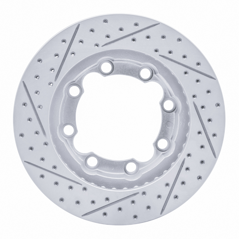 Chevrolet K3500 Brake Rotor (1) - Front Right - DFC - Geoperformance Drilled & Slotted - `92-`00