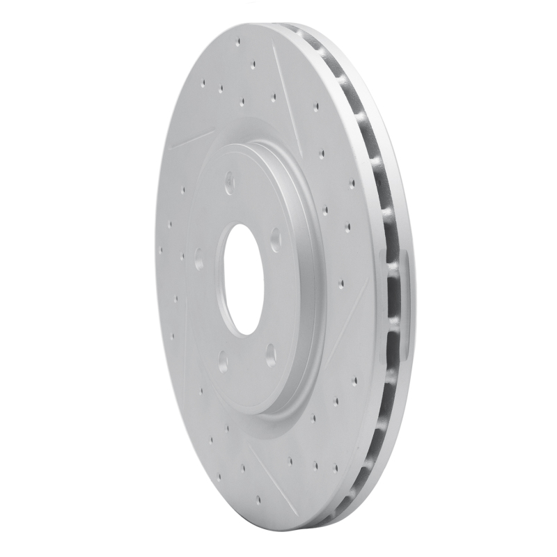 Chrysler Grand Caravan Brake Rotor (1) - Front Left - DFC - Geoperformance Rotor - Drilled and Slotted - `12-`25