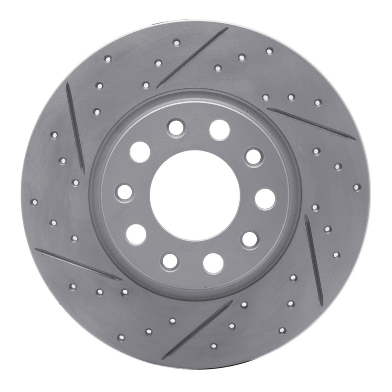 Chrysler 200 Brake Rotor (1) - Rear Left - DFC - Geoperformance Rotor - Drilled and Slotted - `14-`22