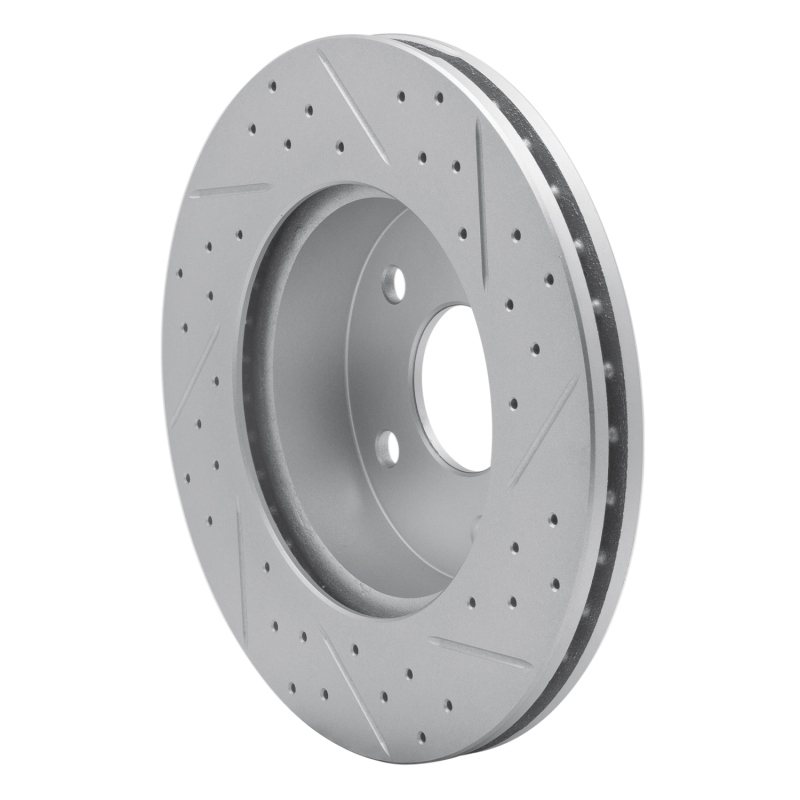 Jeep Grand Cherokee Brake Rotor (1) - Front Left - DFC - Geoperformance Drilled & Slotted - `99-`04