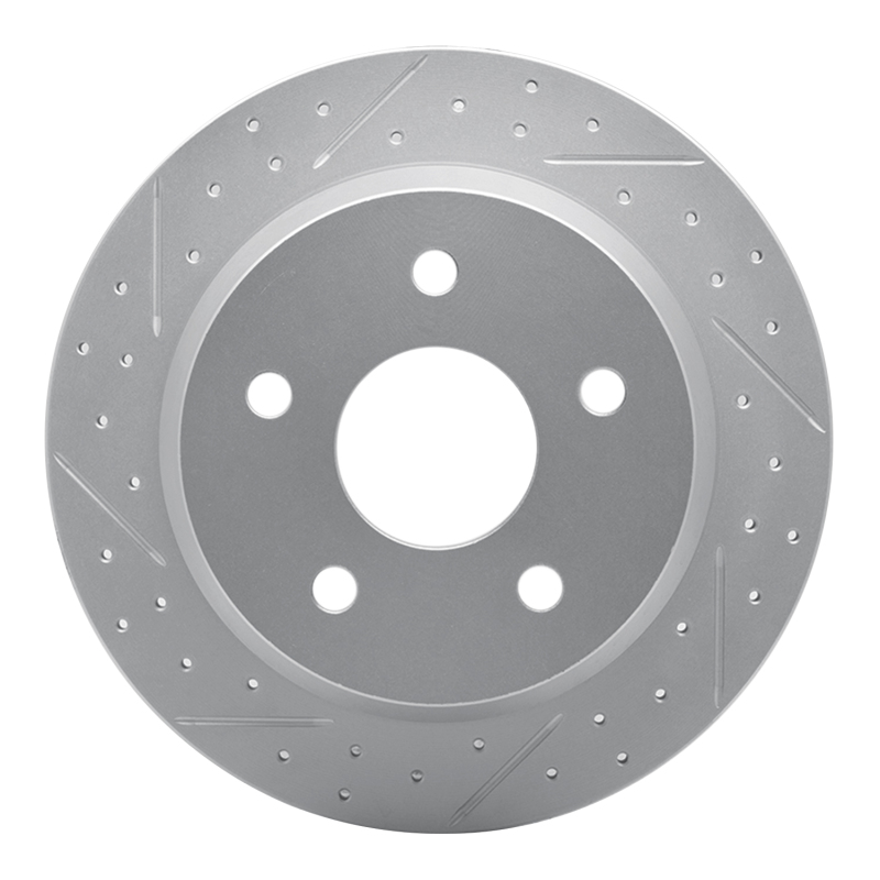 Jeep Grand Cherokee Brake Rotor (1) - Rear Left - DFC - Geoperf Rotors - Drill & Slot - `99-`04