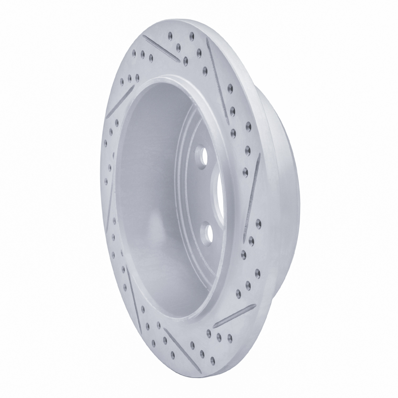 Jeep Wrangler Brake Rotor (1) - Rear Left - DFC - Drilled & Slotted Geoperformance - `07-`18