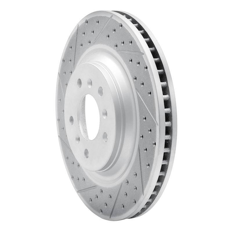 Buick Lucerne Brake Rotor (1) - Front Left - DFC - Geoperformance Rotors - Drilled & Slotted - `06-`16