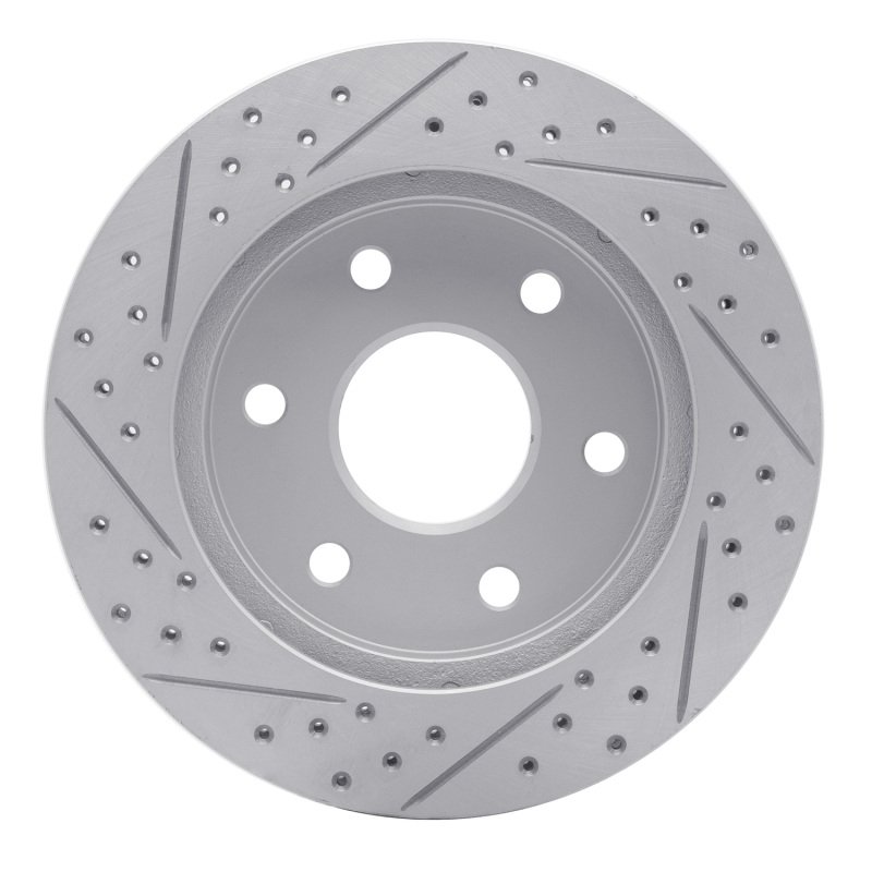 Cadillac Escalade ESV Brake Rotor (1) - Front Left - DFC - Drilled & Slotted Geoperformance - `99-`08