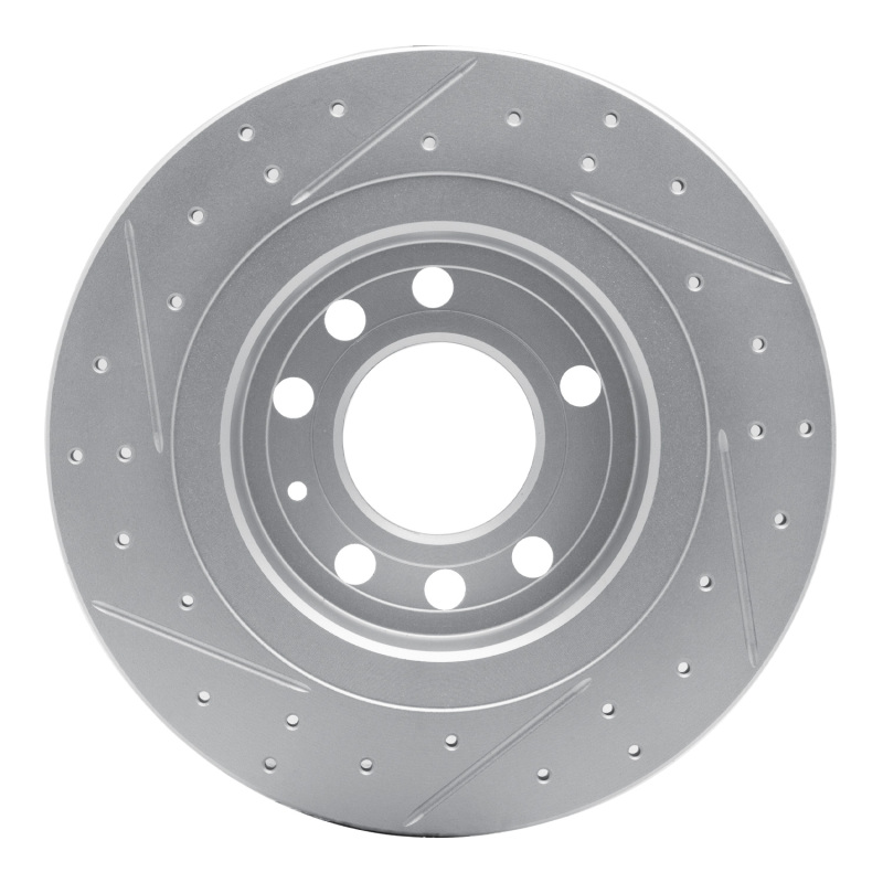 Pontiac Solstice Brake Rotor (1) - Rear Right - DFC - Drilled & Slotted Geoperformance - `06-`10