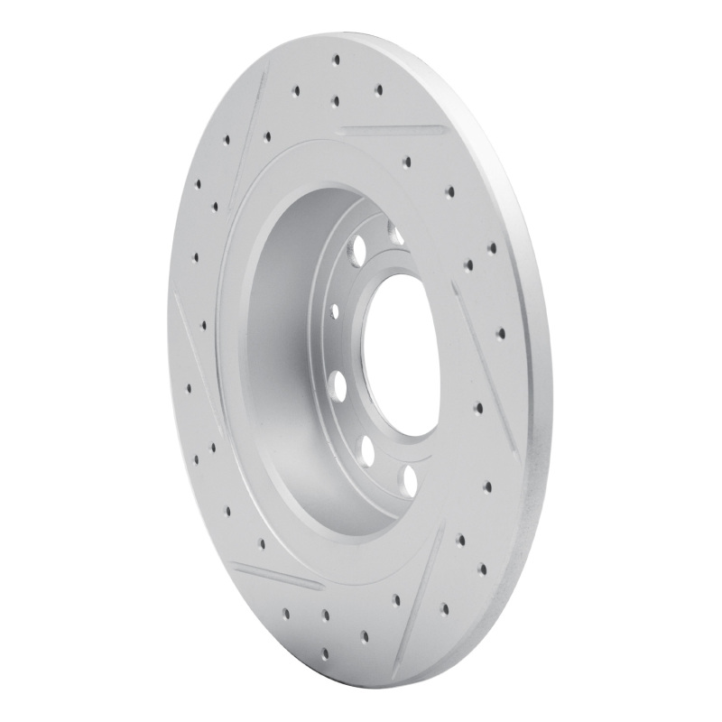 Pontiac Solstice Brake Rotor (1) - Rear Right - DFC - Drilled & Slotted Geoperformance - `06-`10