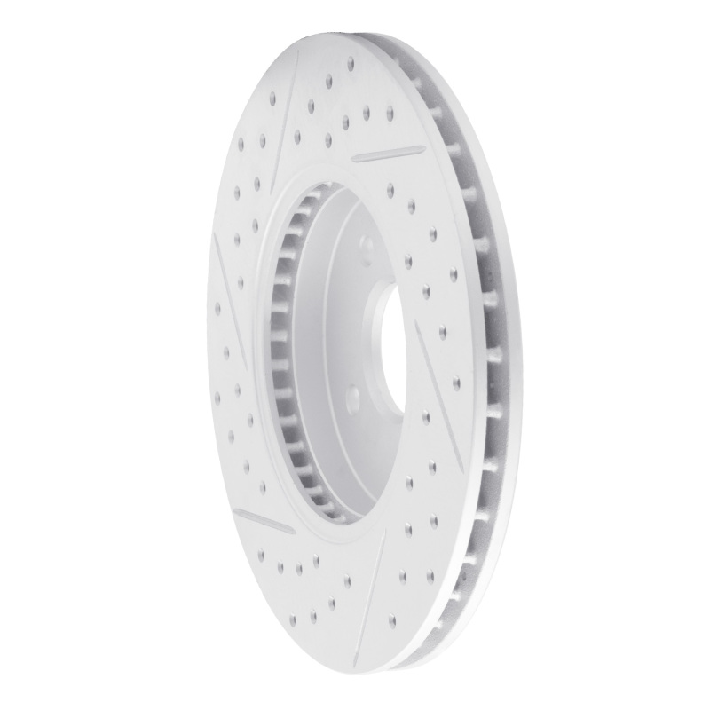 Ford Focus Brake Rotor (1) - Front Right - DFC - Geoperformance + Drilled & Slotted - `02-`04