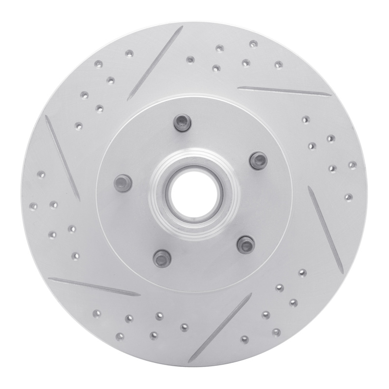 Ford Ranger Brake Rotor (1) - Front Left - DFC - Drilled & Slotted Geoperformance - `95-`11