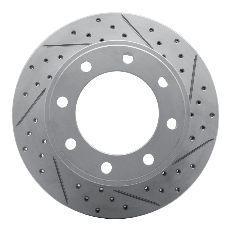 Ford F-250 Brake Rotor (1) - Rear Right - DFC - Geoperformance Rotors - Drill & Slot - `05-`12