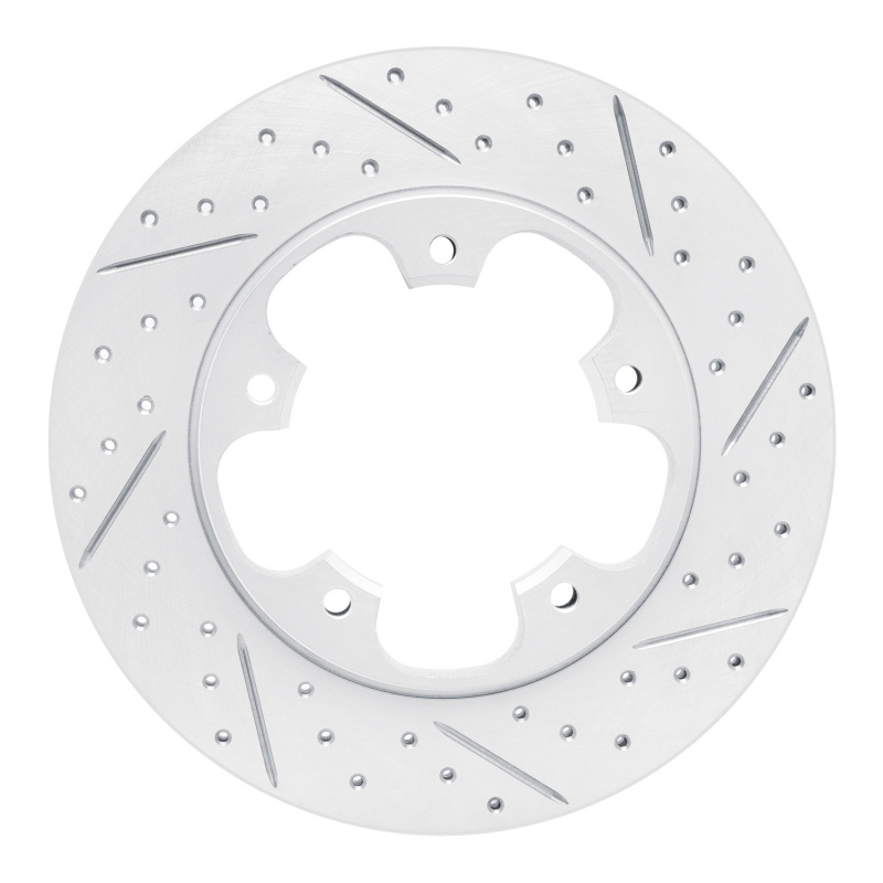 Ford Transit-250 Brake Rotor (1) - Rear Right - DFC - Geoperformance Drilled & Slotted - `15-`26