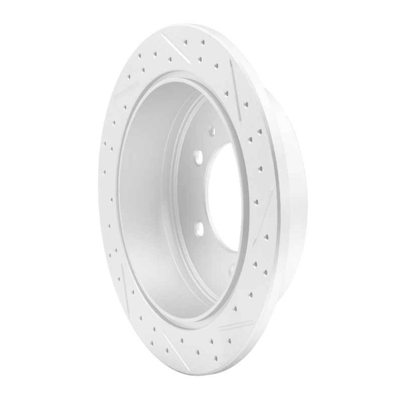 Ford Transit-350 Brake Rotor (1) - Rear Left - DFC - Drilled & Slotted Geoperformance - `15-`26