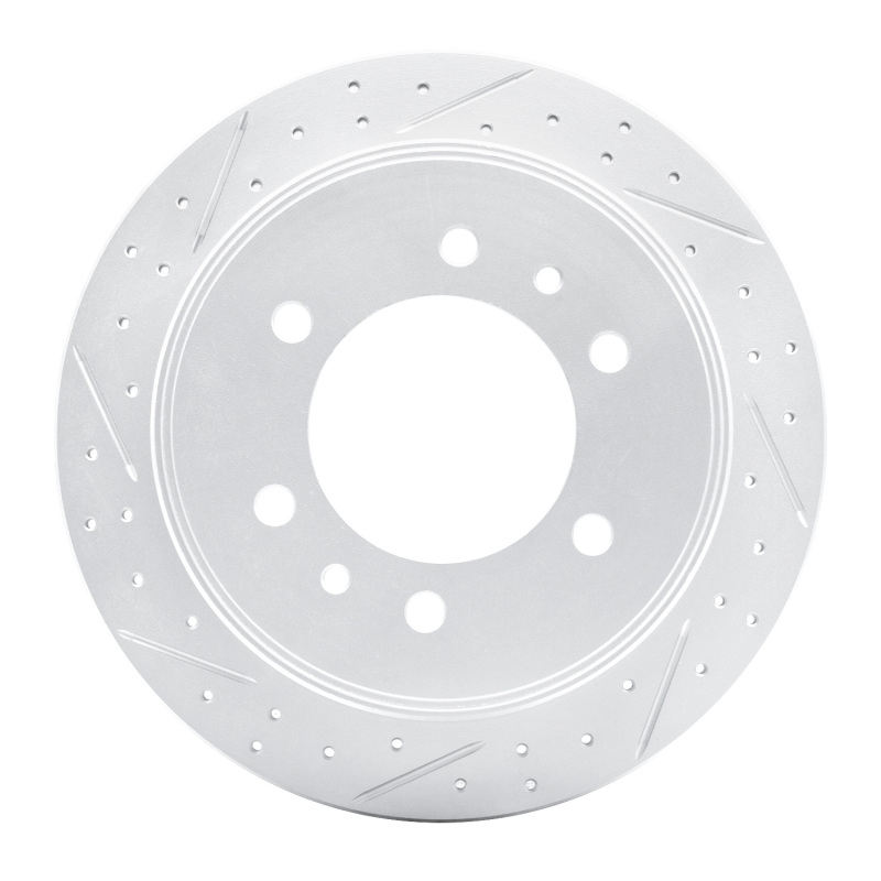 Ford Transit-350 Brake Rotor (1) - Rear Left - DFC - Drilled & Slotted Geoperformance - `15-`26