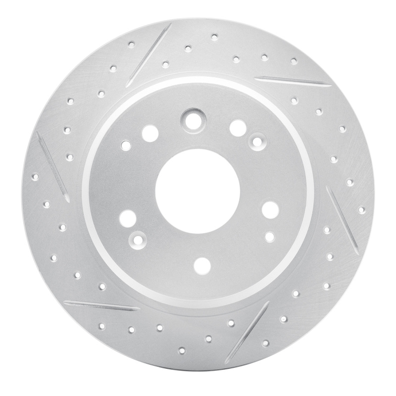 Acura TL Brake Rotor (1) - Rear Left - DFC - Drilled & Slotted Geoperformance - `99-`11