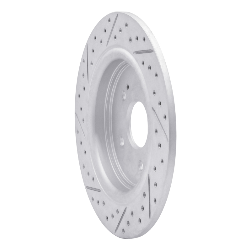 Acura Adx Brake Rotor (1) - Rear Right - DFC - Geoperformance Drilled & Slotted - `15-`26