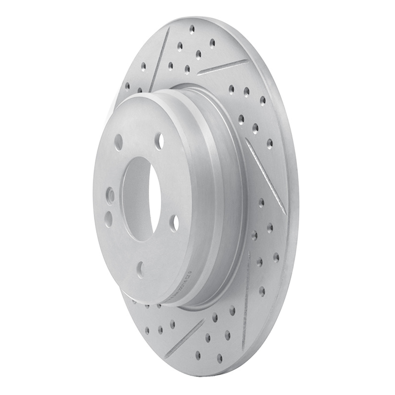 Mercedes-Benz E420 Brake Rotor (1) - Rear Left - DFC - Geoperf Drilled & Slotted - `94-`11