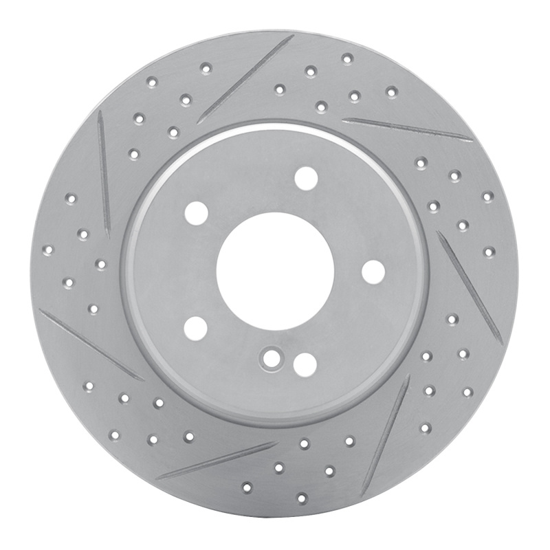 Mercedes-Benz E420 Brake Rotor (1) - Rear Left - DFC - Geoperf Drilled & Slotted - `94-`11