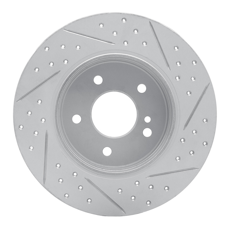 Mercedes-Benz E420 Brake Rotor (1) - Rear Left - DFC - Geoperf Drilled & Slotted - `94-`11