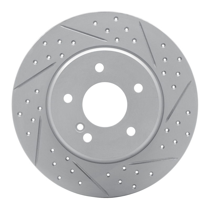 Mercedes-Benz CLK320 Brake Rotor (1) - Rear Right - DFC - Geoperformance Rotor - Drilled and Slotted - `94-`11