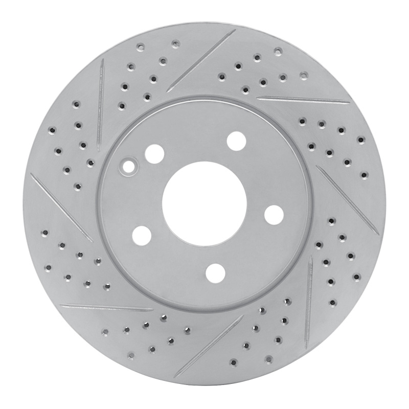 Mercedes-Benz E320 Brake Rotor (1) - Front Left - DFC - Geoperformance, Drilled & Slotted - `03-`09