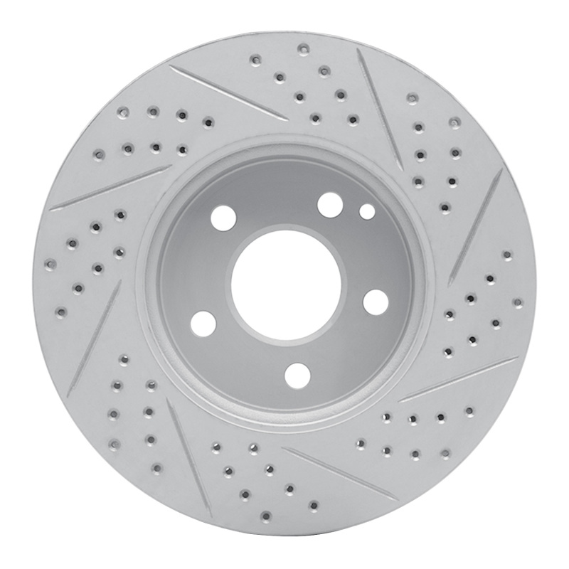 Mercedes-Benz E320 Brake Rotor (1) - Front Left - DFC - Geoperformance, Drilled & Slotted - `03-`09