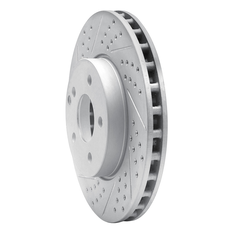Mercedes-Benz E320 Brake Rotor (1) - Front Left - DFC - Geoperformance, Drilled & Slotted - `03-`09