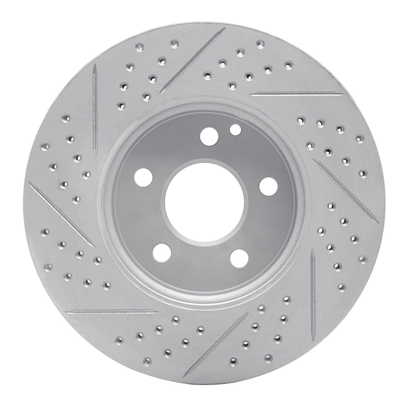 Mercedes-Benz E350 Brake Rotor (1) - Front Right - DFC - Drilled & Slotted Geoperformance - `03-`09